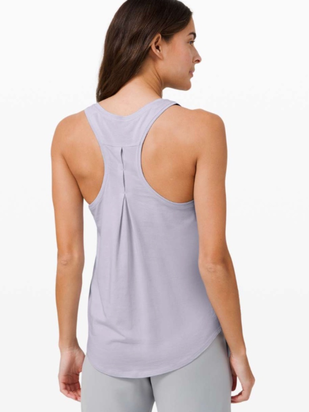 Sz 4 Lululemon Love Tank *Pleated Serene Blue